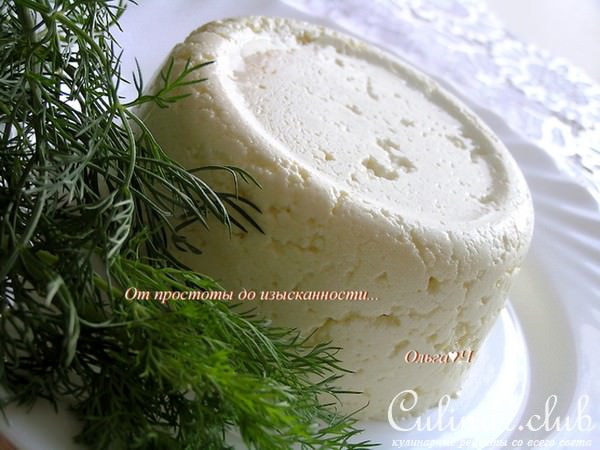 Домашний "адыгейский" сыр
