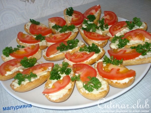 Классная закуска за 5 минут.