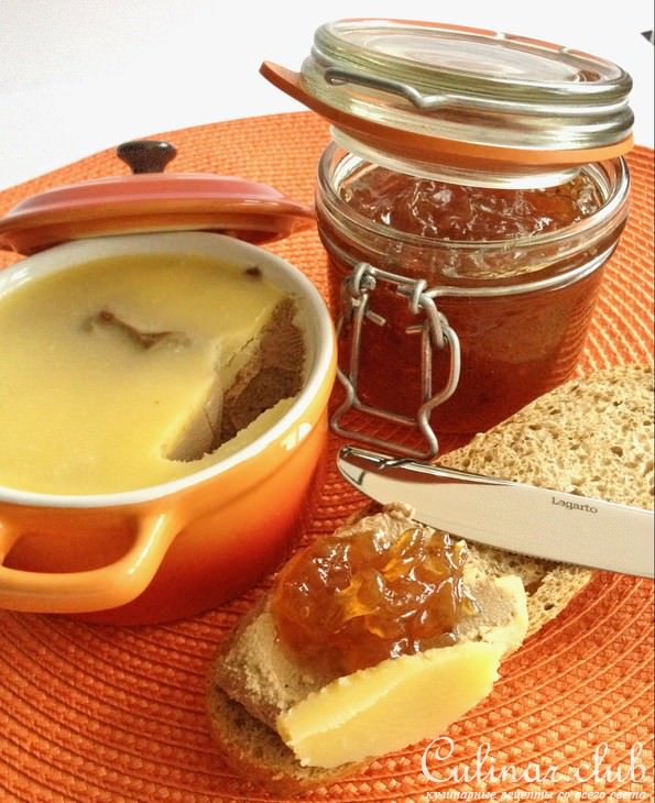 Паштет из утиной печени (Terrine de Foie de Canard)