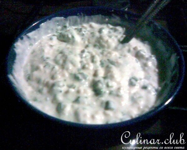 Постный блинный торт-закуска