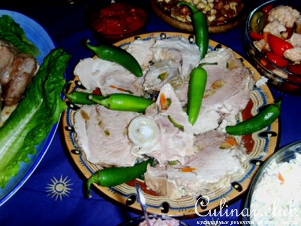 Мясо в капустном рассоле