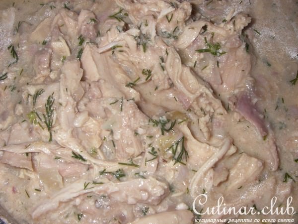 Сациви из курицы (вариант)