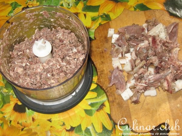 вариант мясного рулета