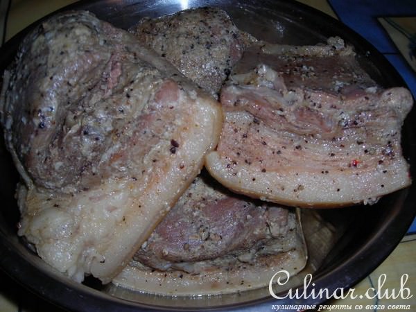 Свиная грудинка (в пакетах)