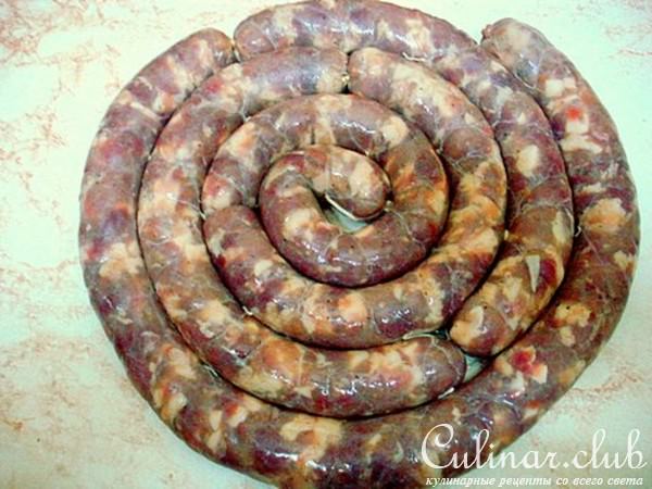КОЛБАСА ДОМАШНЯЯ, ну очень вкусно!