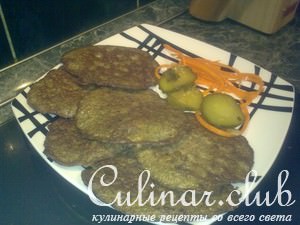 Котлетки из печени