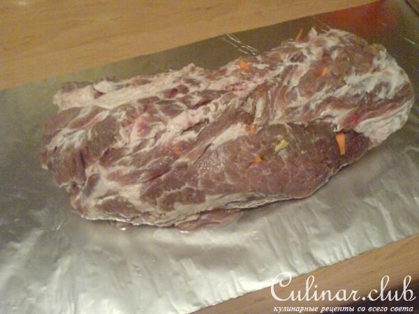 Мясо запеченое юбилейное