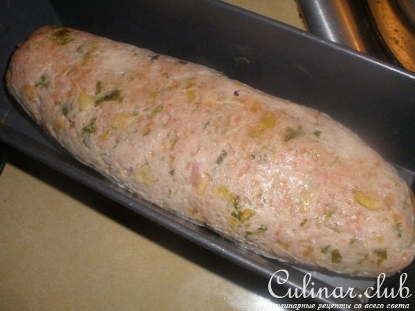 Мясной хлеб из ветчины