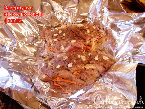 Нежная и ароматная буженина.(вариант)