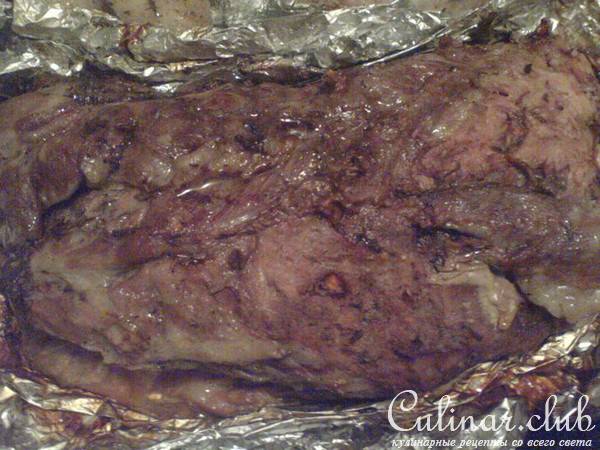 Мясо запеченое юбилейное