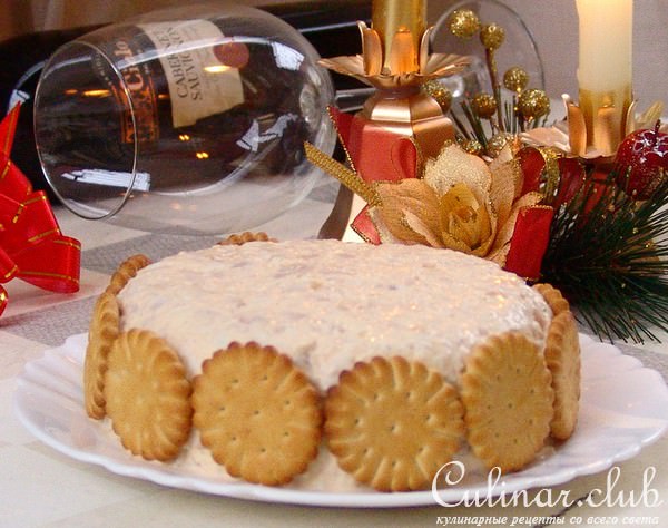 Спред из копченой курицы
