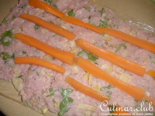 Мясной хлеб из ветчины