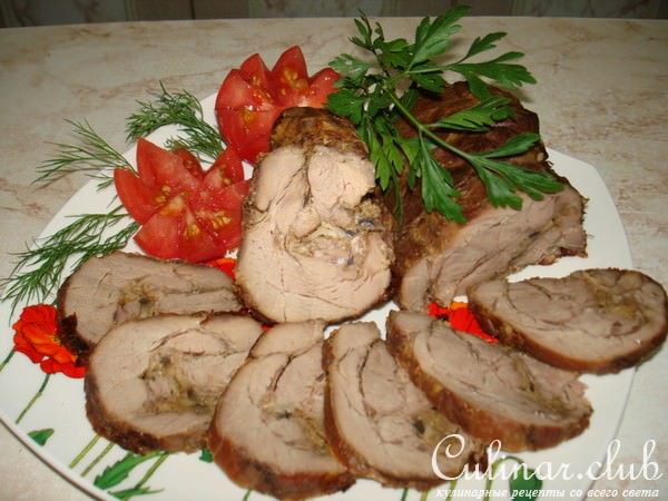 Телятина в жировой сетке
