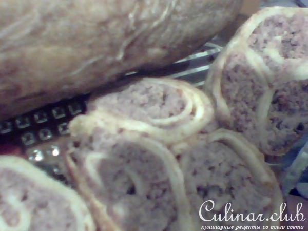 Печёночный рулетик(мой вариант)