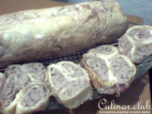 Печёночный рулетик(мой вариант)
