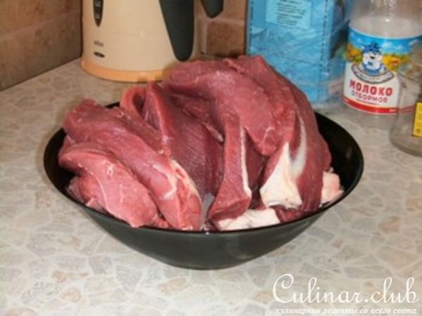 Мясо вяленое по-охотничьи