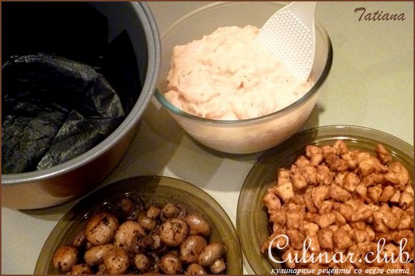 Куриная запеканка в мультиварке ( Тест-драйв )