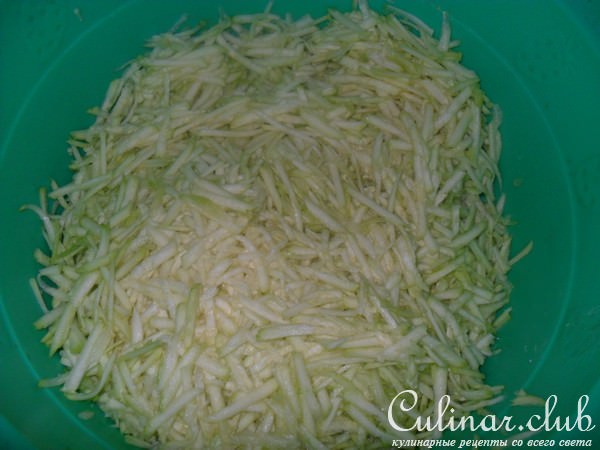 Кабачковые маффины с грибами.