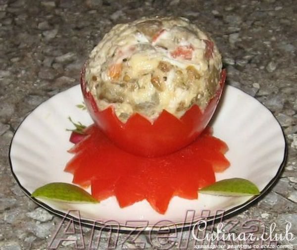 Пикантный салат из баклажанов. (1001 вариант)