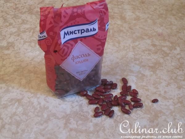 Паштет из красной фасоли.
