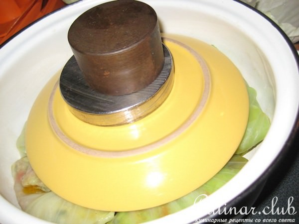 Маринованые овощные голубцы