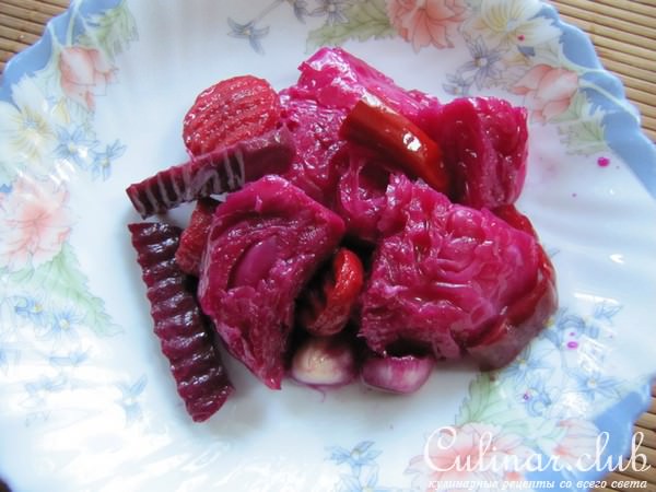 Капуста маринованая по-армянски