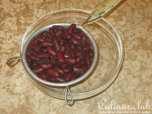 Паштет из красной фасоли.