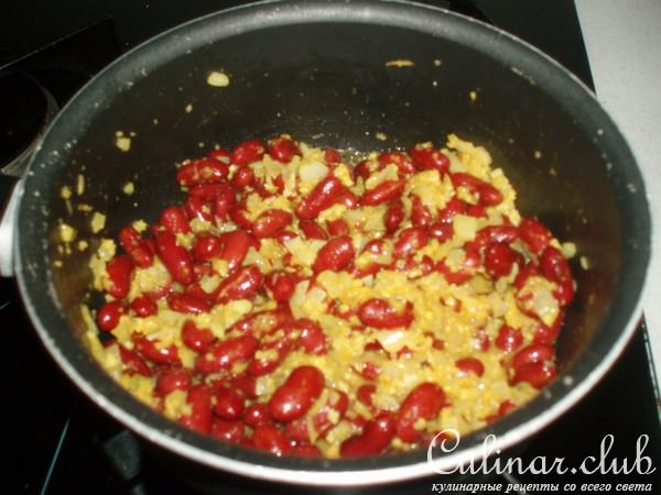 закуска из фасоли
