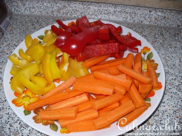 Закуска из овощей ( мой вариант)