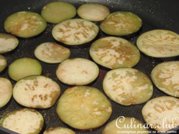 Овощная слоёнка из кабачков и баклажанов