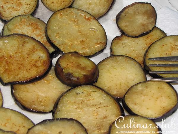 Овощная слоёнка из кабачков и баклажанов