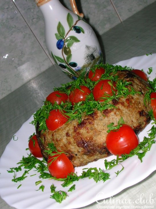 Паштет с баклажанами, грибами и прованскими травами