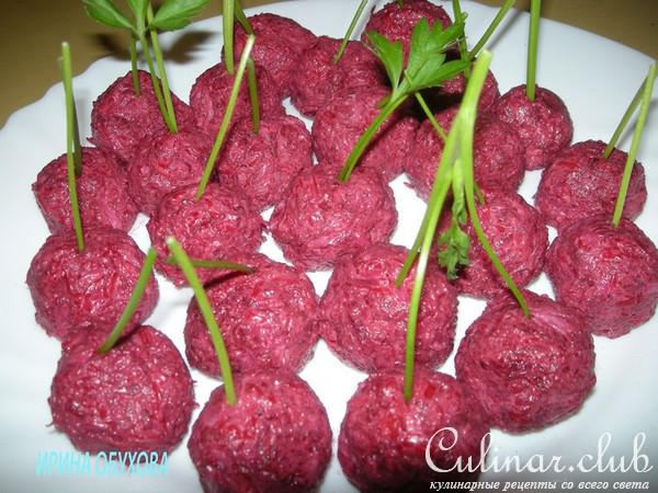 Салат «вишенки»