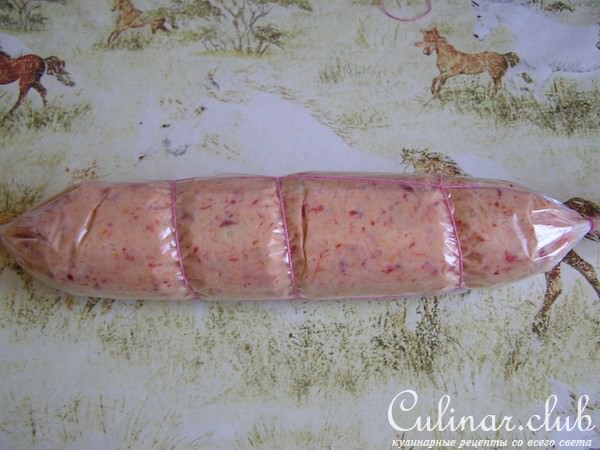 Рыбный рулет в овощной рубашке.