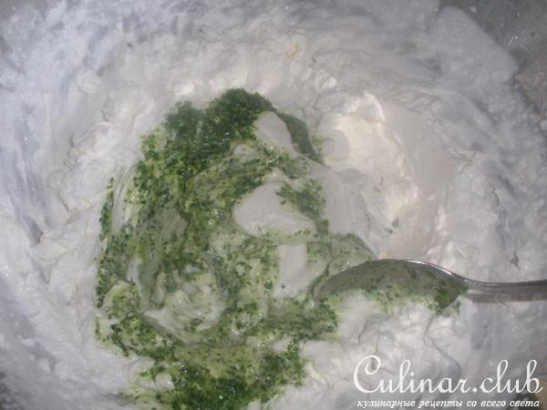 Закуска из сельди с двумя муссами
