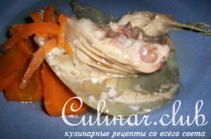 Плавники катрана в лимонном соусе