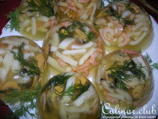 Заливное «Афродита»