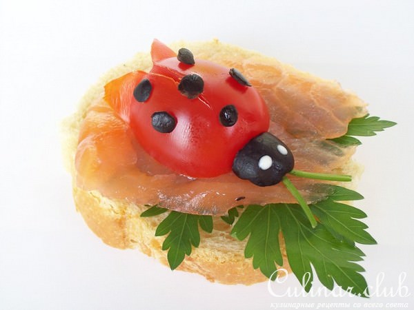 Божьи коровки (закуска)