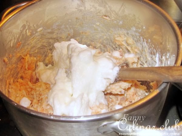 Пудинг из копченой рыбы с рисом