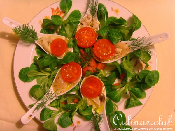 Carpaccio из меч-рыбы