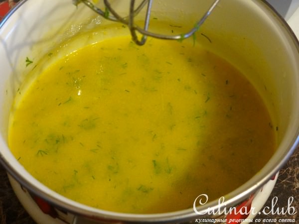 Домашний сыр с зеленью (мультиварка)
