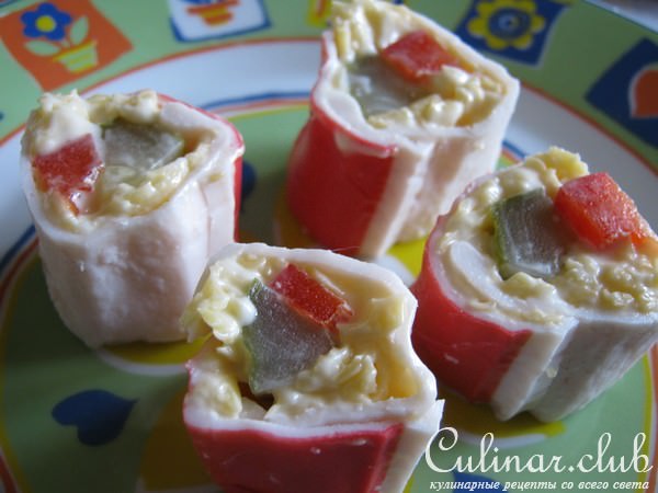 Роллы закусочные