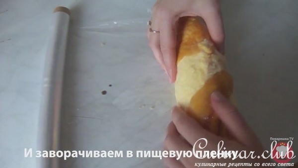 Рулет из омлета