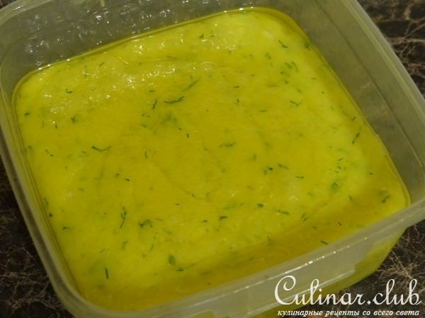 Домашний сыр с зеленью (мультиварка)
