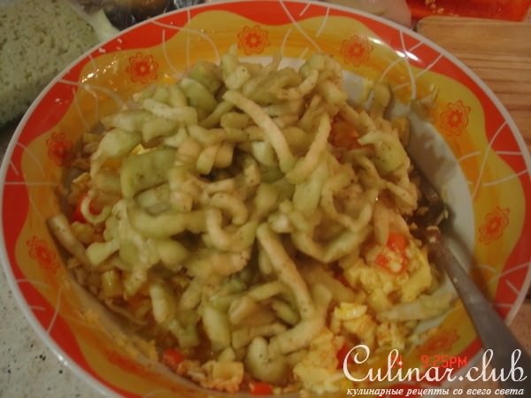 Рулет из баклажан