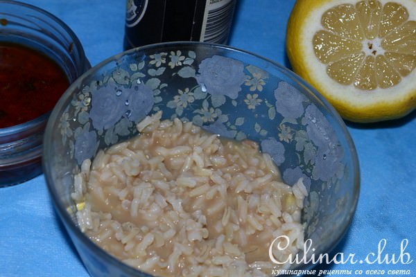 Яйца фаршированные рисом и карри