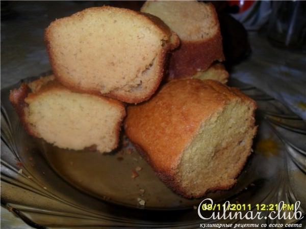 Бразильский кукурузный кекс Bolo de fub