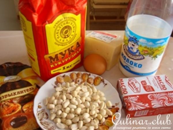 Кукурузный кекс с сыром