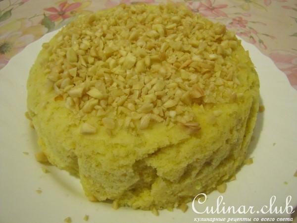 КЕКС Апельсино-банановый из Микроволновки