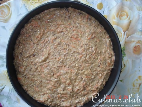 Морковный пирог для Мартовского зайца